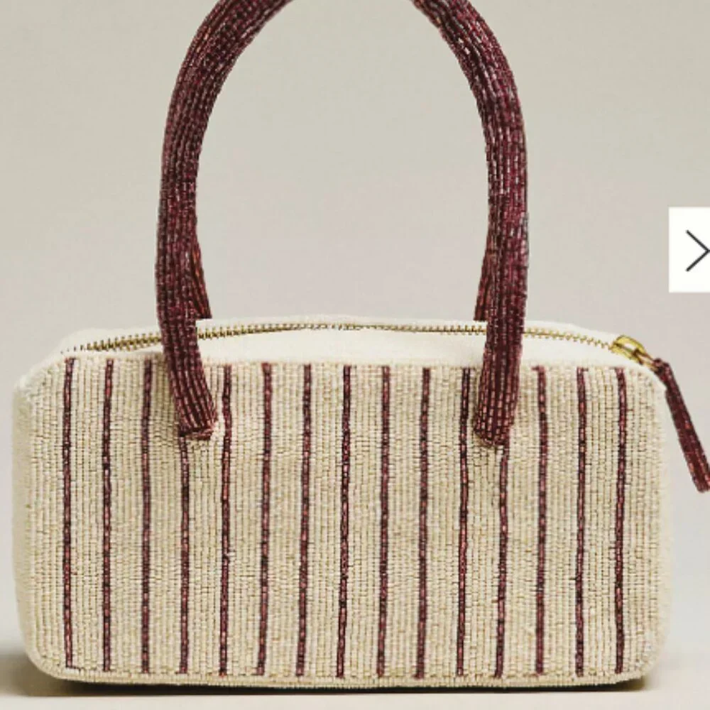 Fiona Beaded Box Shape Bag - BRAND NEW - Picture 2 of 7